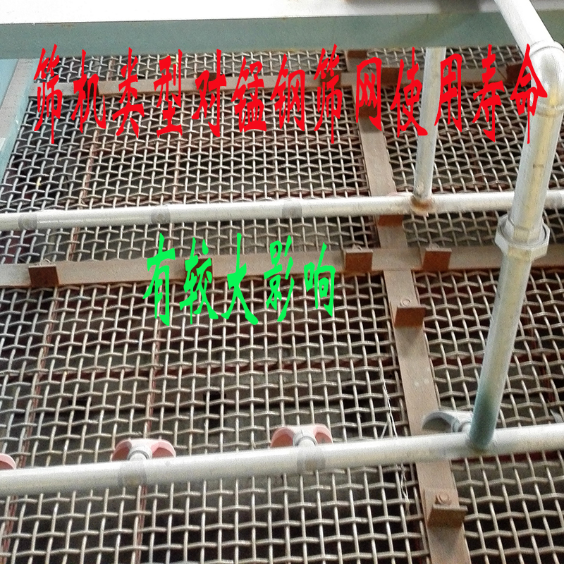 筛机类型对锰钢筛网使用寿命的影响